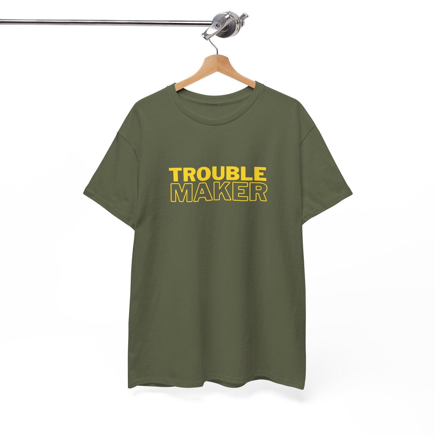 Gildan 5000 Heavy Cotton Tshirt Trouble Maker and Trouble Keeper Couple Matching Shirts, Funny Couple Tee, Trouble Shirt, Couple Matchings Tshirt, Funny Saying Tee