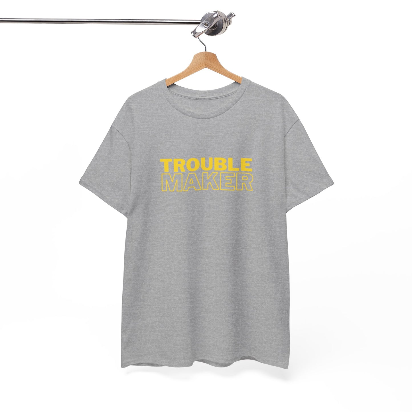 Gildan 5000 Heavy Cotton Tshirt Trouble Maker and Trouble Keeper Couple Matching Shirts, Funny Couple Tee, Trouble Shirt, Couple Matchings Tshirt, Funny Saying Tee