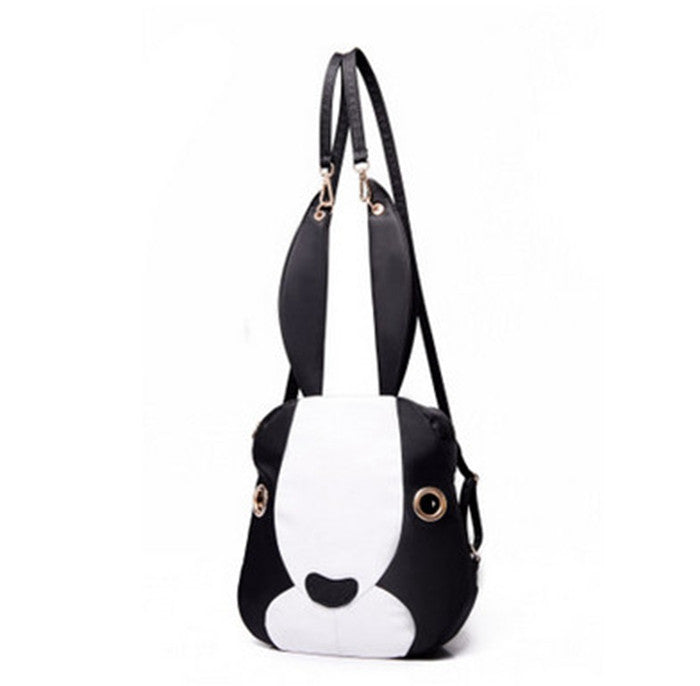 Cartoon Rabbit Nylon Backpack Purse