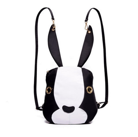 Cartoon Rabbit Nylon Backpack Purse