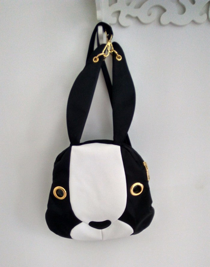 Cartoon Rabbit Nylon Backpack Purse